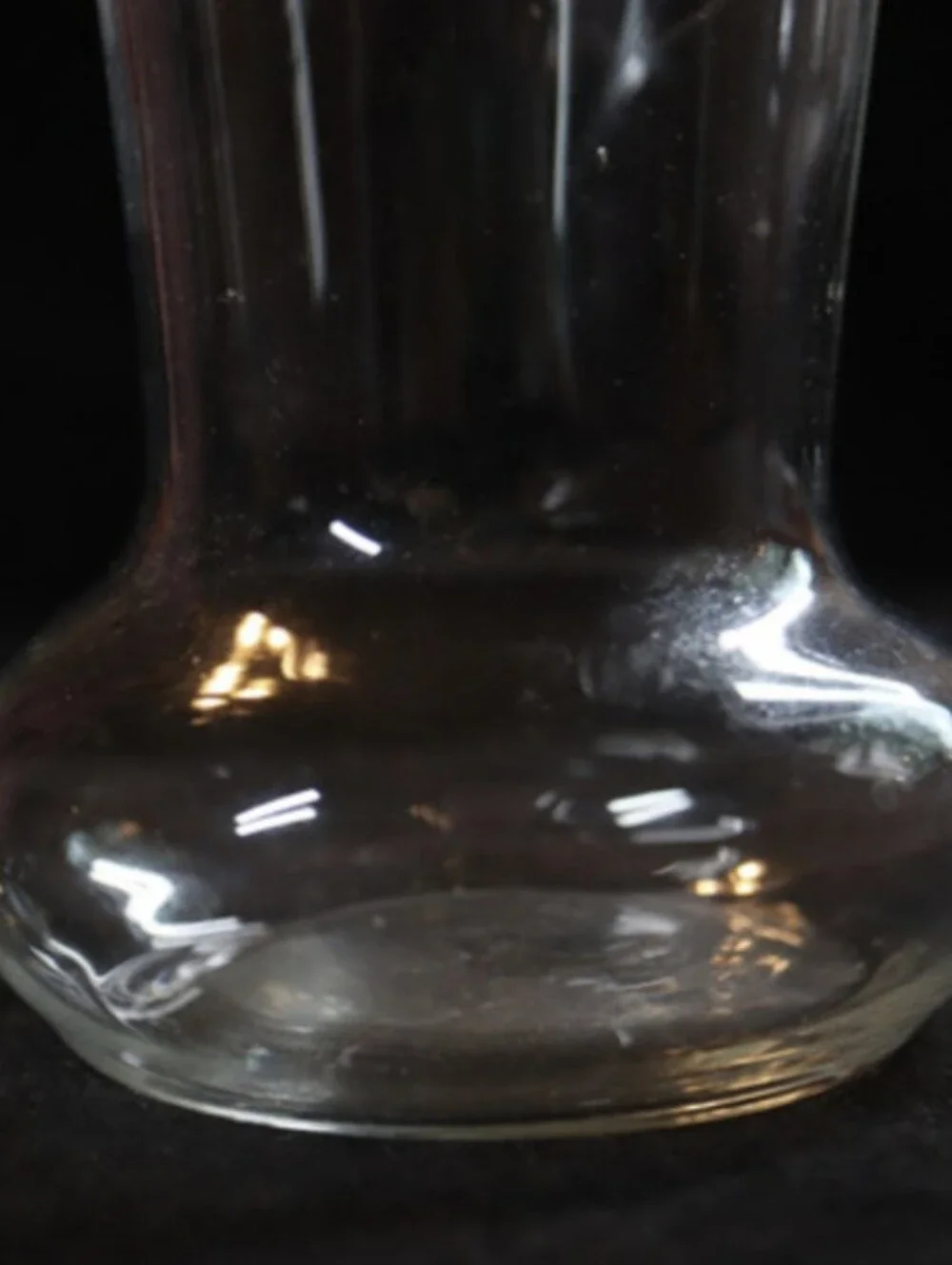 Vintage & Unique Princess House Heritage Etched Floral 9 ½“ Vase or Carafe